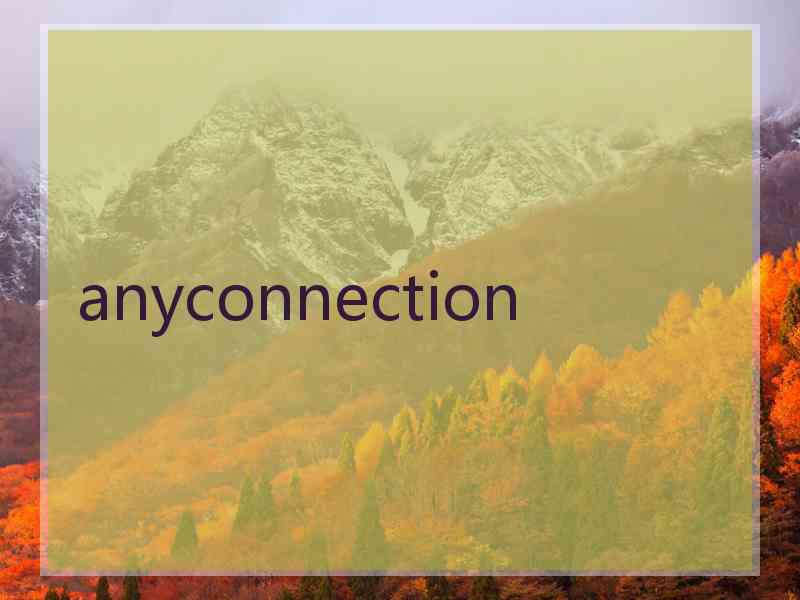 anyconnection
